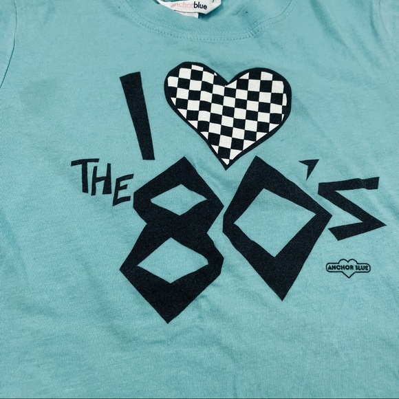 Vintage Anchor Blue 80’s Graphic Tee - Picture 3 of 3